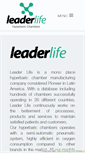 Mobile Screenshot of leaderlifehbo.com